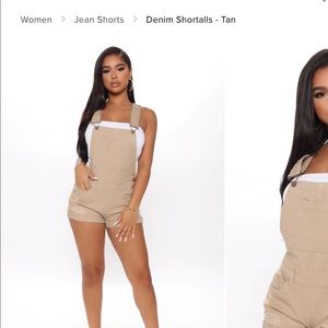 Fashion nova overalls